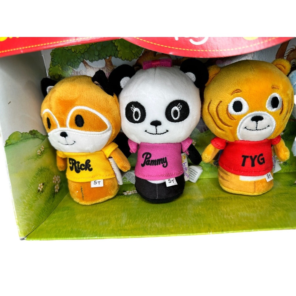 Hallmark Shirt Tales Itty Bittys Collector Set 4pk Rick Pammy Tyg Digger NIB - Picture 2 of 4